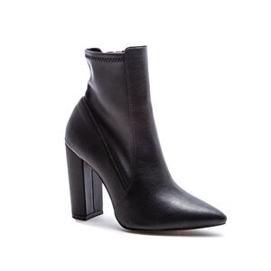 Qupid Black Ankle Boots